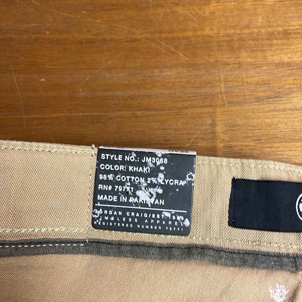 Jordan Craig Khaki Sean Jeans Men’s Size 32/32 JM3068 - Picture 7 of 12